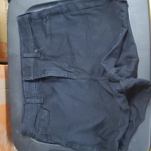 Women's all black American Eagle shorts